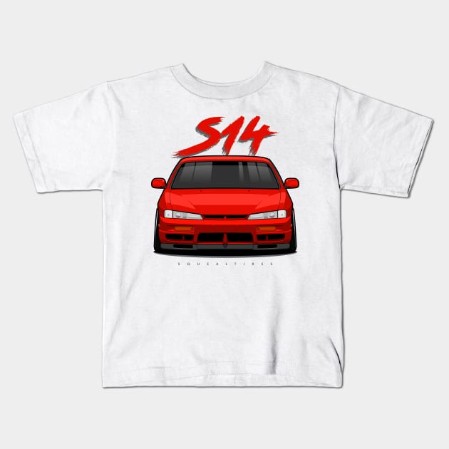 Silvia S14 Kids T-Shirt by squealtires